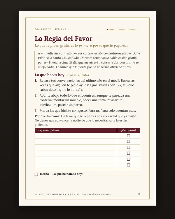 Pilar 2 · Una tarea al día